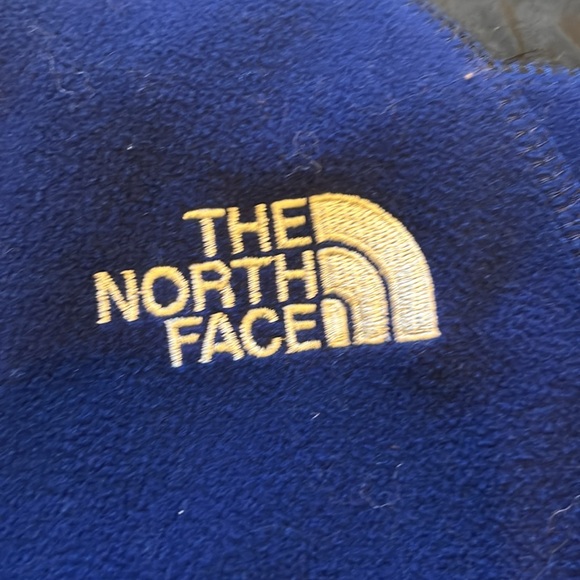 The North Face Blue/Black Zip Up Fleece Jacket, size L - Picture 2 of 7